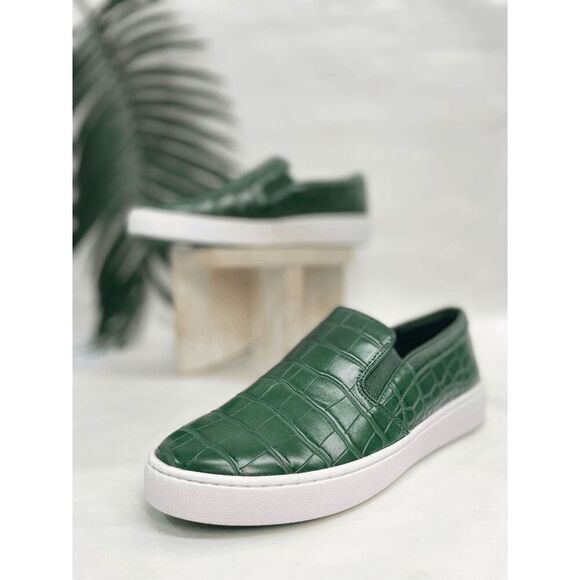 MICHAEL Michael Kors Women's Keaton Slip-On - Moss 8M - Picture 1 of 7